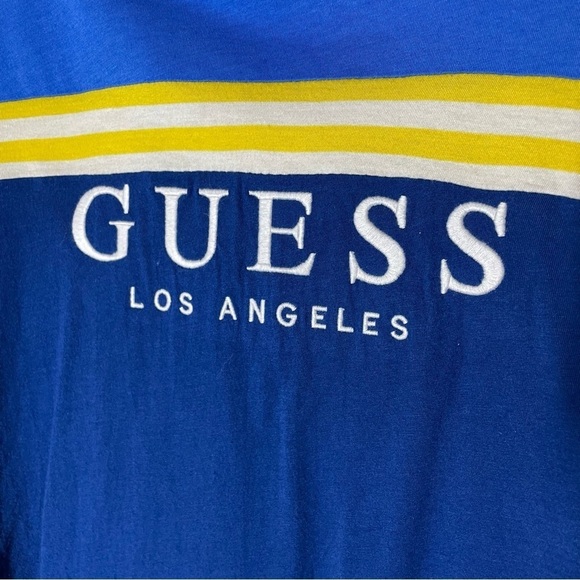 Guess Long Sleeve Striped Shirt Size XS - Picture 5 of 9